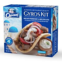 Opaa! Beef and Lamb Sandwich Gyro Kit, 19.8 Ounce