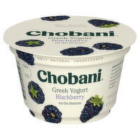 Chobani Yogurt, Nonfat, Greek, Blackberry, 5.3 Ounce