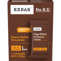 Rxbar Protein Bars, Peanut Butter Chocolate, 9.1 Ounce