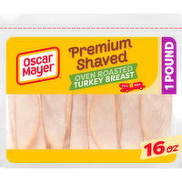 Oscar Mayer Premium Shaved Oven Roasted Turkey Breast Lunch Meat, 16 Ounce