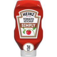 Heinz Simply Simply Tomato Ketchup with No Artificial Sweeteners, 31 Ounce