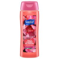 Suave Essentials Body Wash, Gentle, Wild Cherry Blossom, 18 Fluid ounce