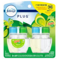 Febreze Plug Scented Oil Refill, Original, 2 Each