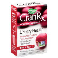 Nature's Way CranRx Bioactive Cranberry, 500 mg, Urinary Health, Capsules, 30 Each