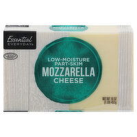 Essential Everyday Cheese, Low-Moisture Part-Skim, Mozzarella, 16 Ounce