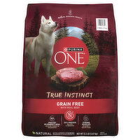 Purina One True Instinct Grain Free Adult with Real Beef Dog Food, 12.5 Pound