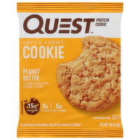 Quest Protein Cookie, Peanut Butter, Soft & Chewy, 2.04 Ounce