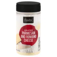 Essential Everyday Cheese, Parmesan and Romano, Grated, 8 Ounce