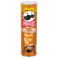 Pringles Smoky Cheddar Potato Crisps, 5.5 Ounce