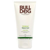 Bull Dog Men's Shave Gel, 5.9 Ounce