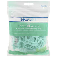 Equaline Tooth Flossers, Mint, 90 Each