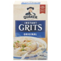 Quaker Grits, Original, Instant, 10 Each