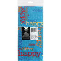 American Greetings Tablecover, Nappe, Lots of Happy, 1 Each