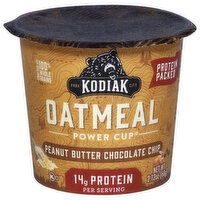 Kodiak Power Cup Oatmeal, Peanut Butter Chocolate Chip, Protein Packed, 2.12 Ounce