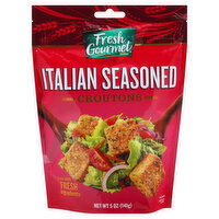 Fresh Gourmet Croutons, Italian Seasoned, 5 Ounce