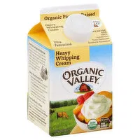 Organic Valley Whipping Cream, Heavy, 1 Pint