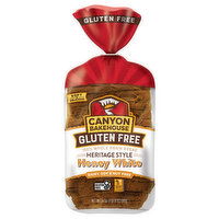 Canyon Bakehouse Gluten Free 100% Whole Grain Heritage Style Honey White Bread, 24 Ounce