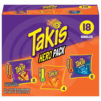 Takis Tortilla Chips, Hero Pack, 18 Each