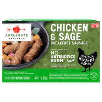 Applegate Naturals Chicken & Sage Breakfast Sausage, 10 Each