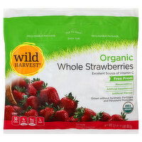 Wild Harvest Strawberries, Organic, Whole, 32 Ounce