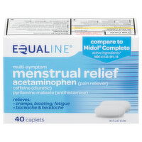 Equaline Multi-Symptom Menstrual Relief, 40 Each