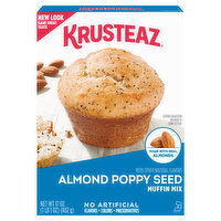 Krusteaz Almond Poppy Seed Muffin Mix, 17 Ounce