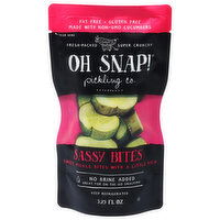 Oh Snap! Pickles, Sassy Bites, 3.25 Fluid ounce