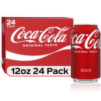 Coca-Cola Soda Soft Drink, 24 Each