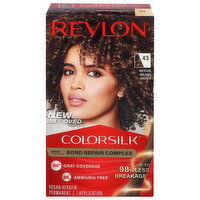 Revlon Colorsilk 43 Medium Golden Brown Vegan Keratin Permanent Hair Color, 1 Each