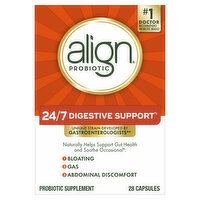 Align Digestive Support Align Probiotic, Daily Probiotic Supplement, 28 Capsules, 28 Each