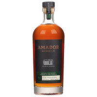 Amador Whiskey Co. Whiskey, Kentucky Rye, Double Barrel Small Batch, 750 Millilitre