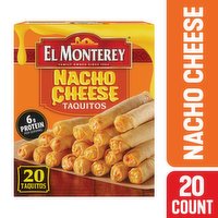 El Monterey Taquitos, Nacho Cheese, 20 Each