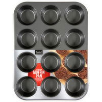 Essential Everyday 12 Cup Non-Stick Coating Muffin Pan, 1 Each