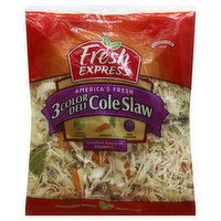 Fresh Express Cole Slaw, 3 Color Deli, 14 Ounce