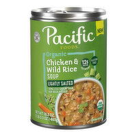 Pacific Foods Organic Chicken and Wild Rice Soup, 16.3 Ounce