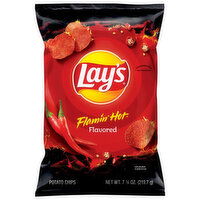 Lay's Flamin' Hot Flavored Potato Chips, 7.75 Ounce
