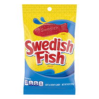 Swedish Fish Candy, Soft & Chewy, 8 Ounce