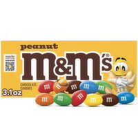 M&M'S M&M'S Peanut Milk Chocolate Candy Theater Box, 3.1 Ounce