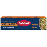 Barilla Whole Grain Thin Spaghetti Pasta, 16 Ounce