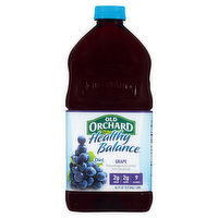 Old Orchard Healthy Balance Juice Cocktail, Diet, Grape, 64 Fluid ounce