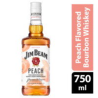 Jim Beam Peach Bourbon Whiskey, 750 Millilitre