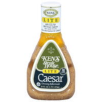 Ken's Steak House Lite Caesar Dressing & Marinade, 16 Fluid ounce