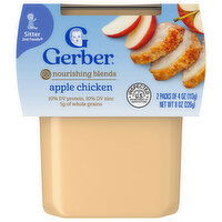 Gerber Apple Chicken, Nourishing Blends, Sitter 2nd Foods, 2 Packs, 2 Each