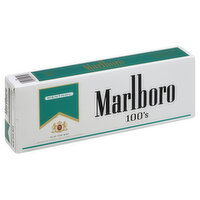 Marlboro Cigarettes, Menthol, Gold Pack 100's, Flip-Top Box, 200 Each