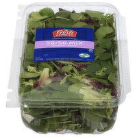 Fresh Express 50/50 Mix Salad, Spring Mix Spinach, 10 Ounce
