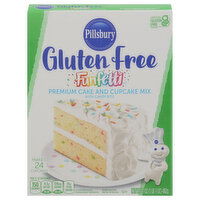 Pillsbury Cake and Cupcake Mix, Funfetti, Premium, 17 Ounce