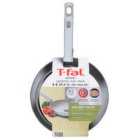 T-fal Fry Pan Set, Refresh, Ceramic, Non Stick, 1 Each