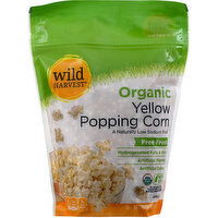 Wild Harvest Popping Corn, Organic, Yellow, 32 Ounce