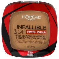 L'Oreal Infallible Foundation, Fresh Wear, Hazelnut 330, 0.31 Ounce