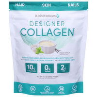 Designer Wellness Designer Collagen, French Vanilla, Powder, 10.6 Ounce